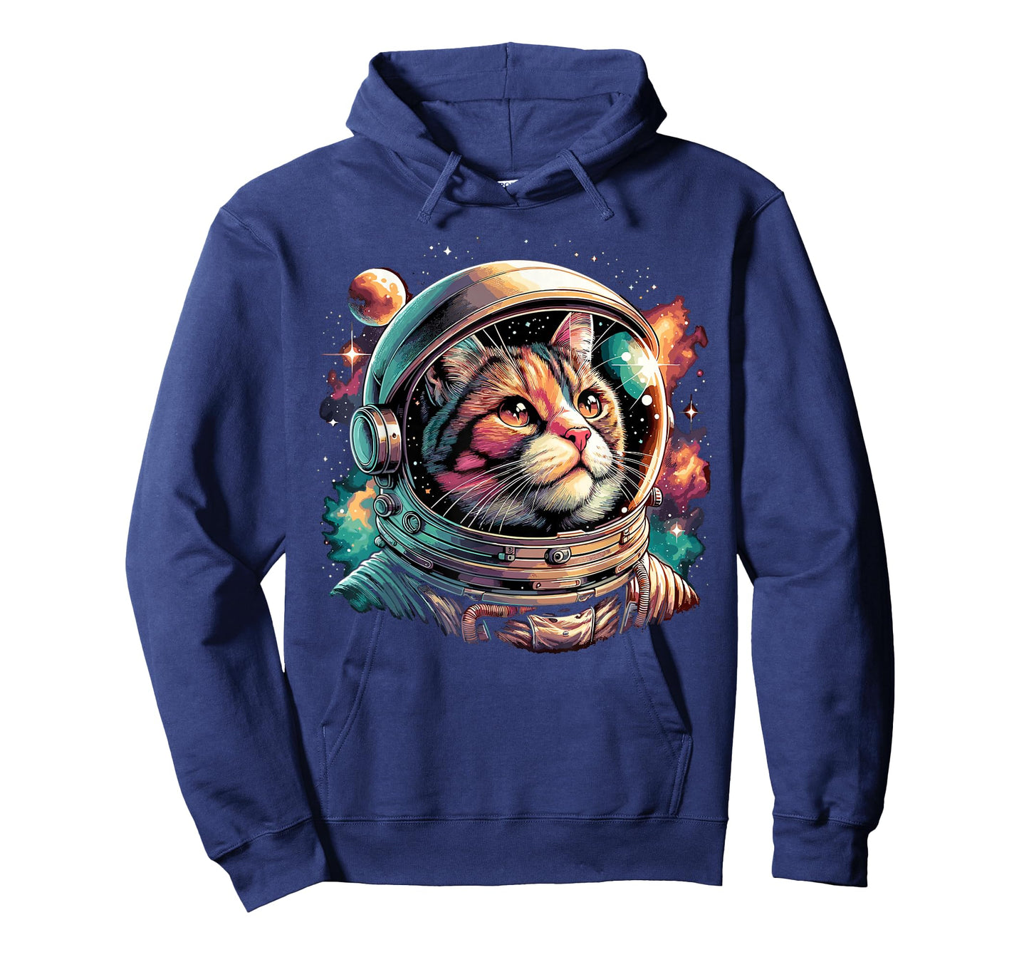 Galaxy Astronaut Cat Space T-Shirt