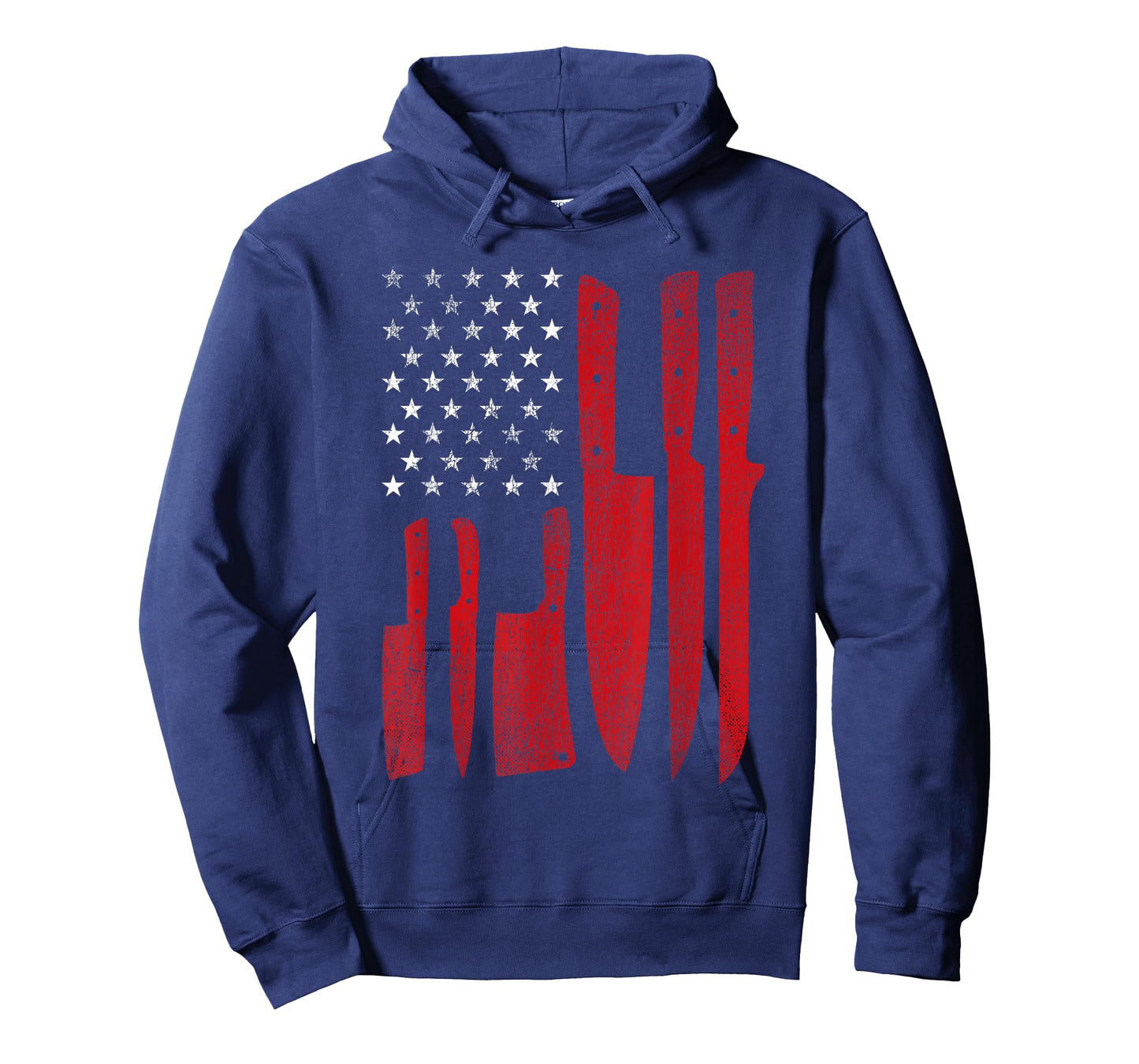 American Flag USA - Butcher Butchery Slaughterer T-Shirt