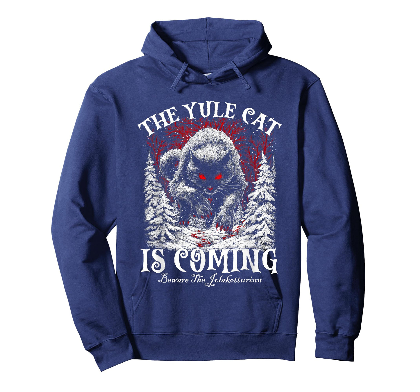 The Yule Cat is Coming Beware The Jolakotturinn T-Shirt