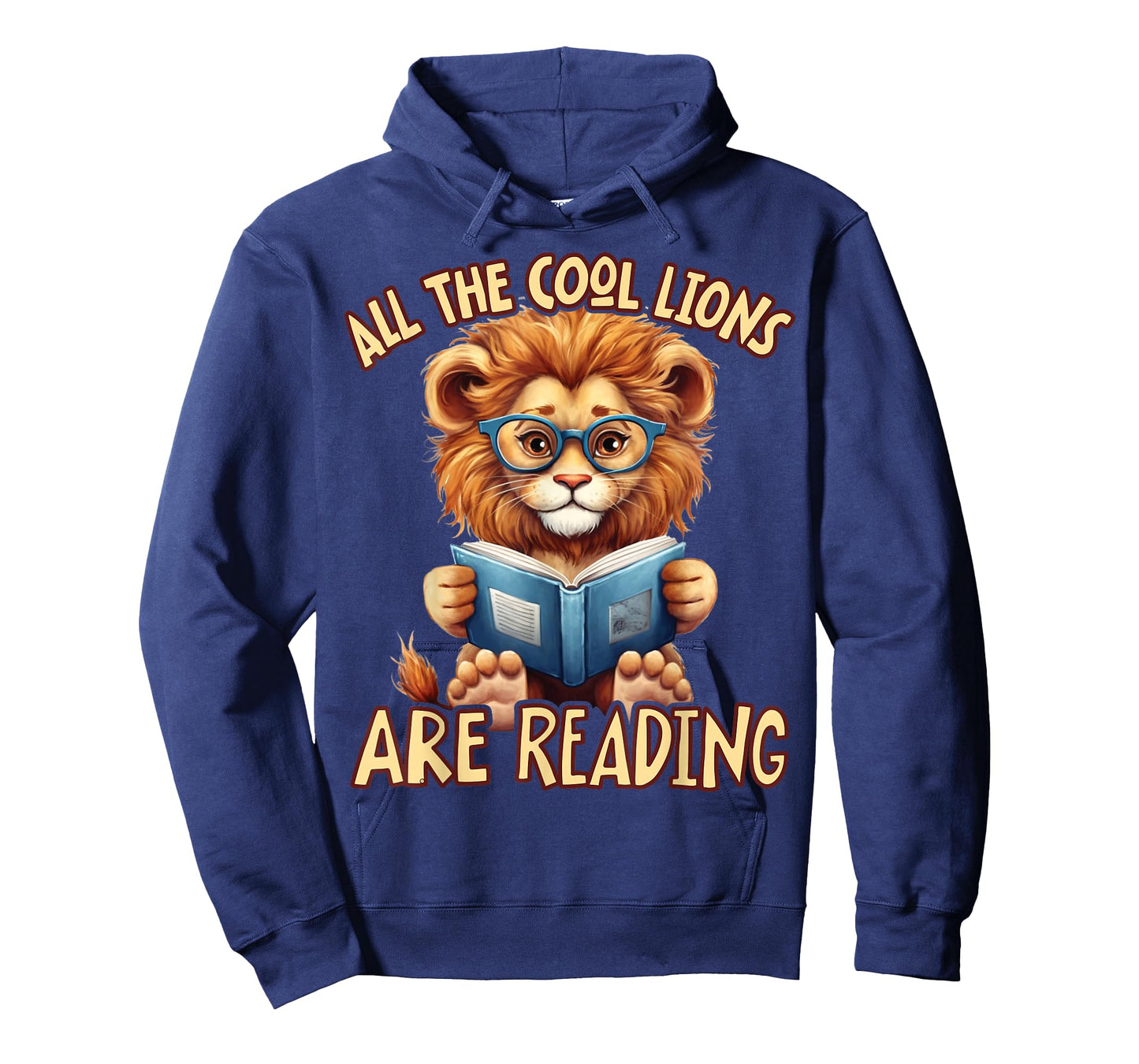 All The Cool Lions Are Reading Lion Teacher Men Women Kids T-Shirt