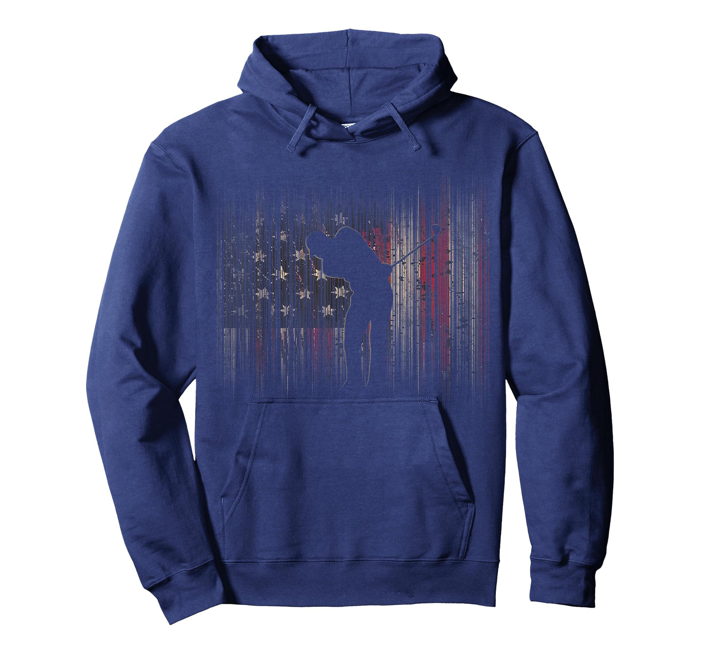 American Flag Golf Apparel - Golf T-Shirt
