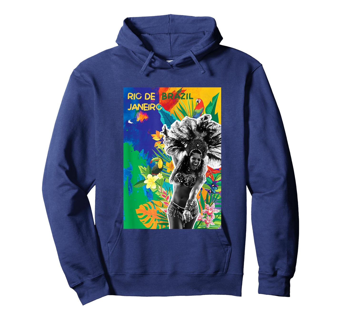 Samba Dancer Brazil Carnival Rio De Janeiro Colorful T-Shirt