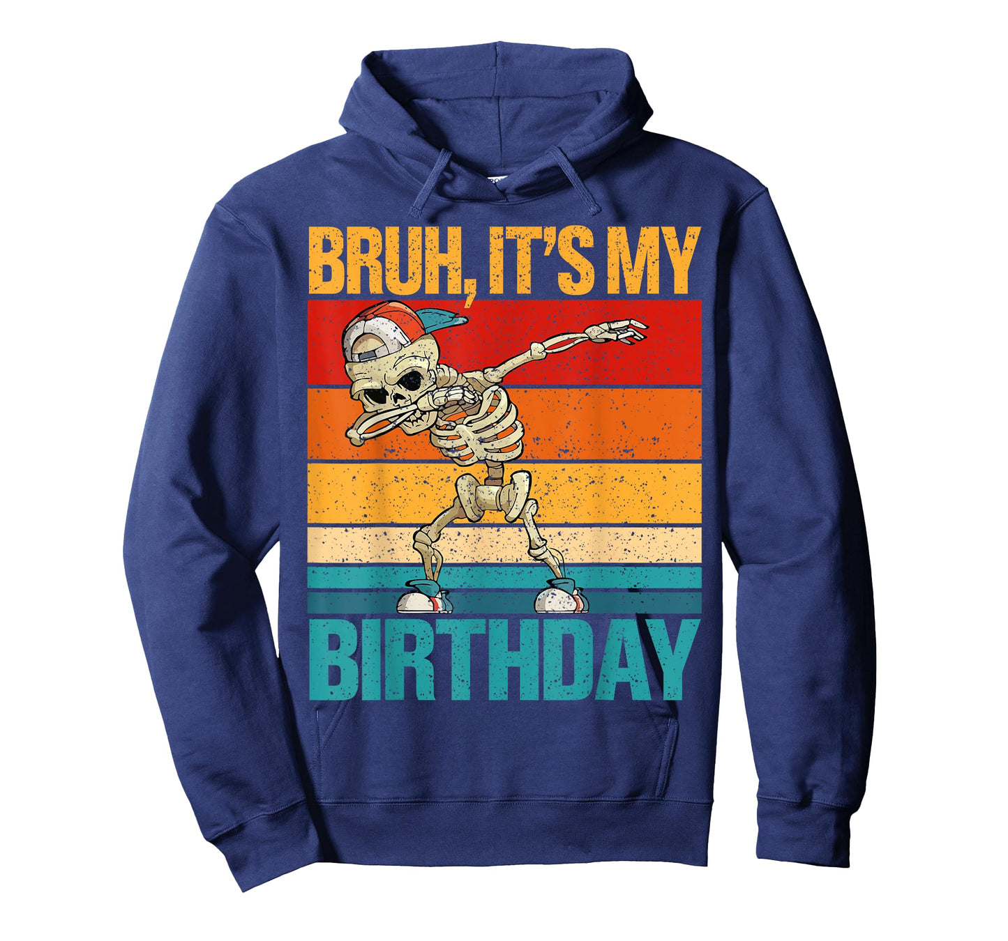 Funny Birthday Boy Dabbing Bruh It's My Birthday T-Shirt