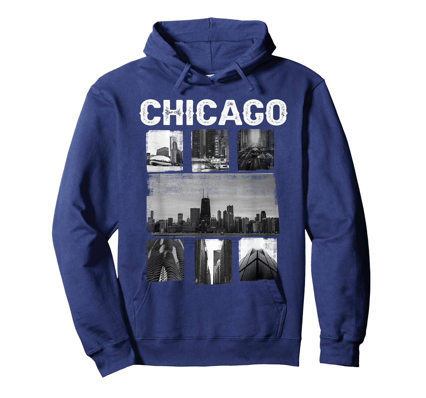 Illinois Chicago Skyline Chi Town T-Shirt