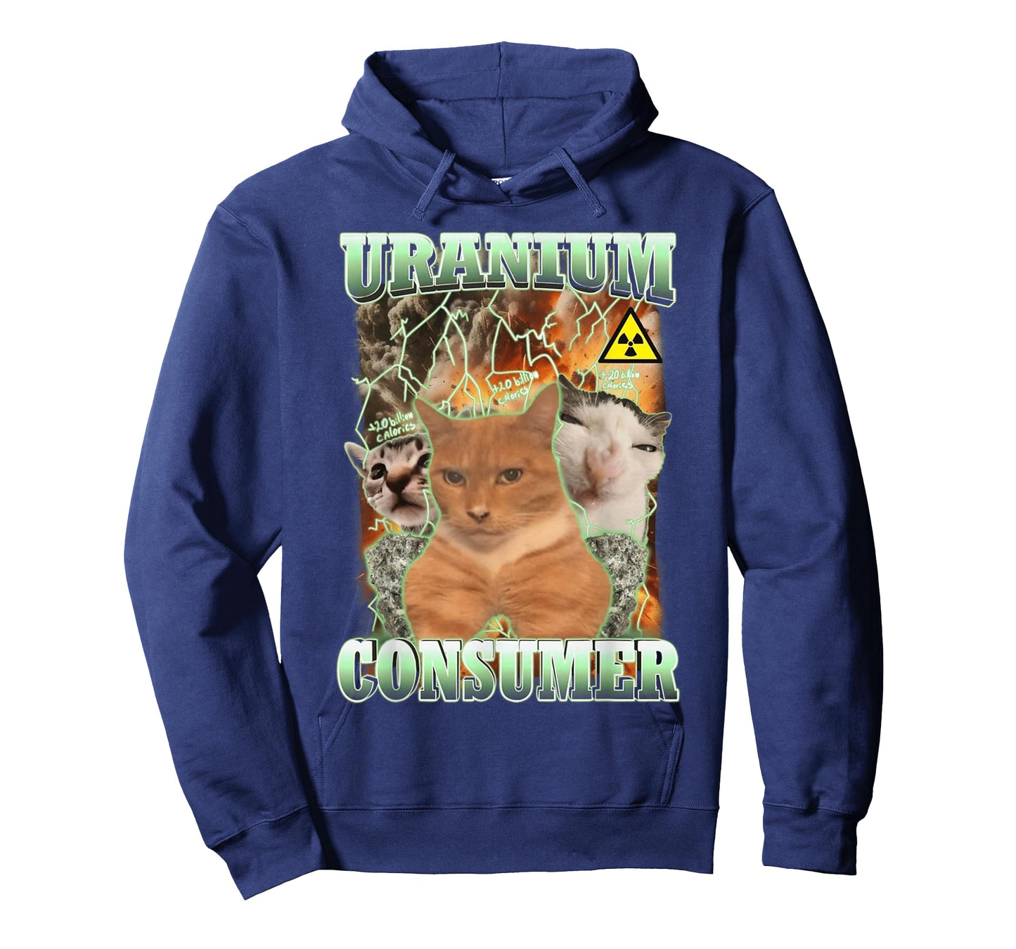 Uranium Consumer Cat Funny T-Shirt