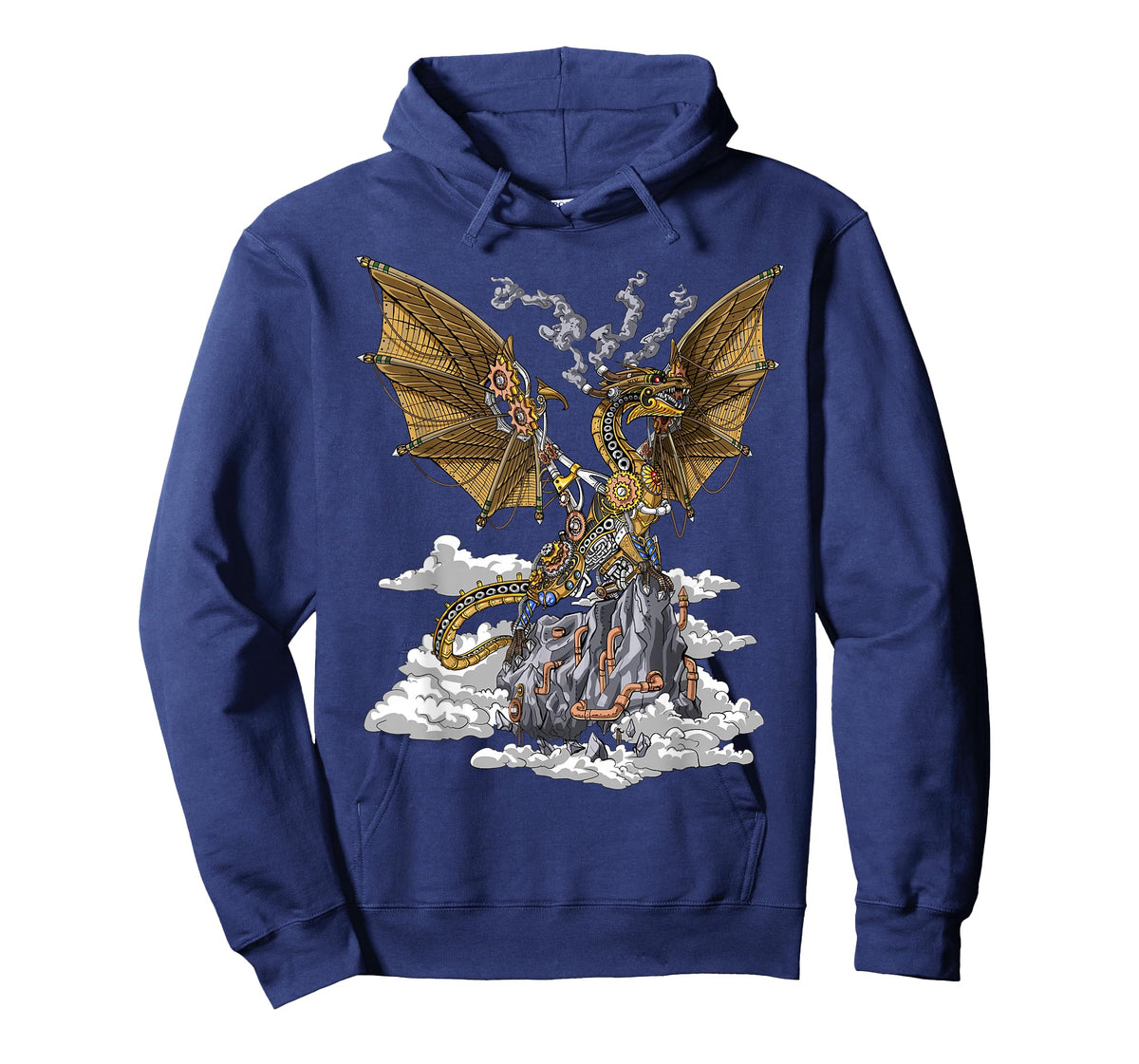 Steampunk Dragon Mechanical Gears T-Shirt