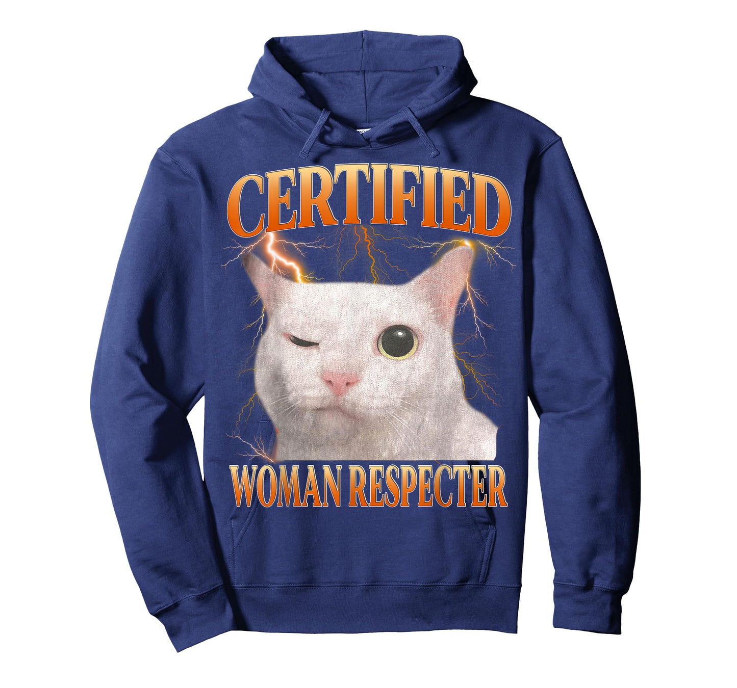 Certified Women Respecter Shirt Funny Meme Funny Cat Humor T-Shirt