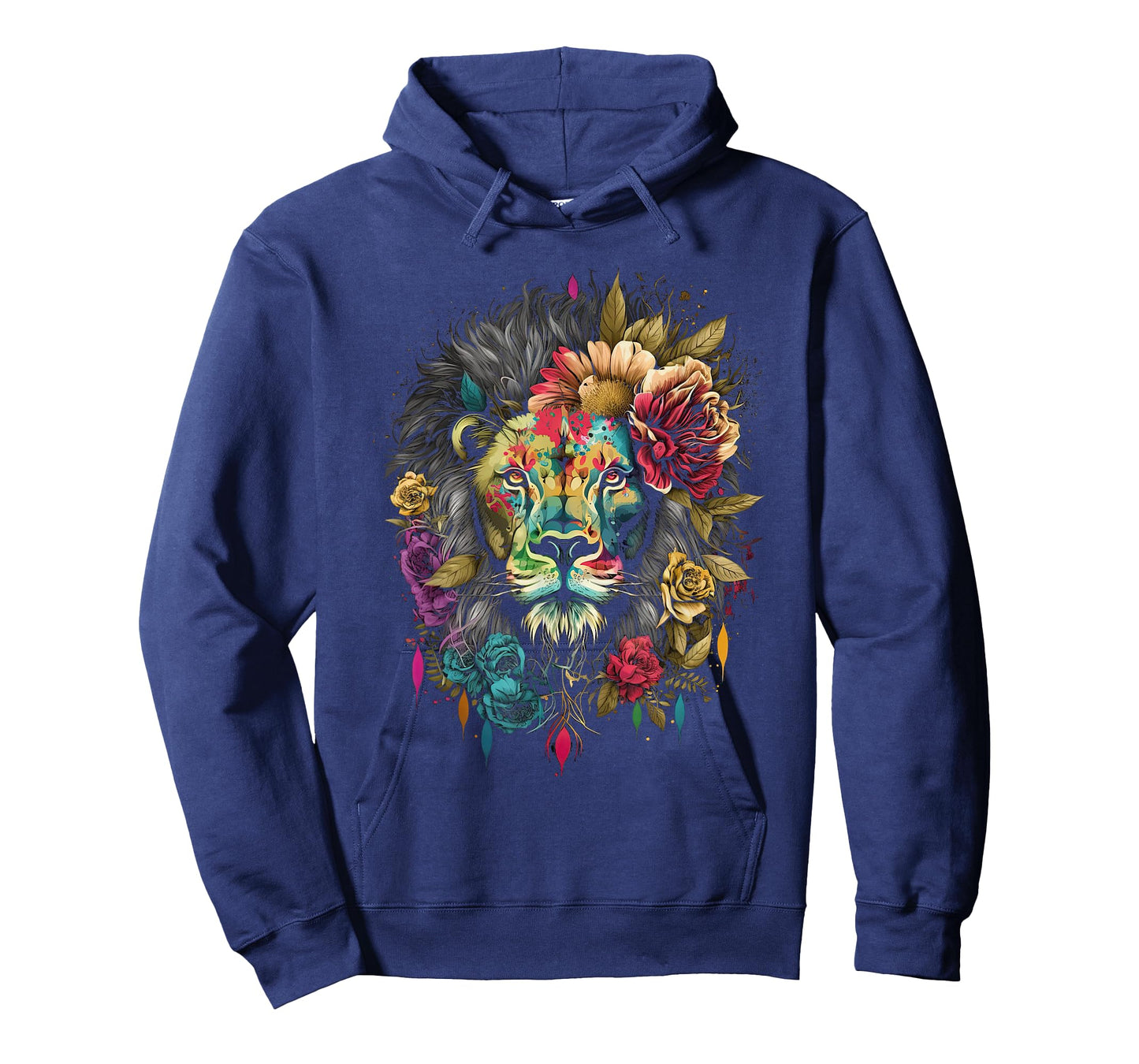 Lion Colorful Lions from Africa Day of The Dead T-Shirt