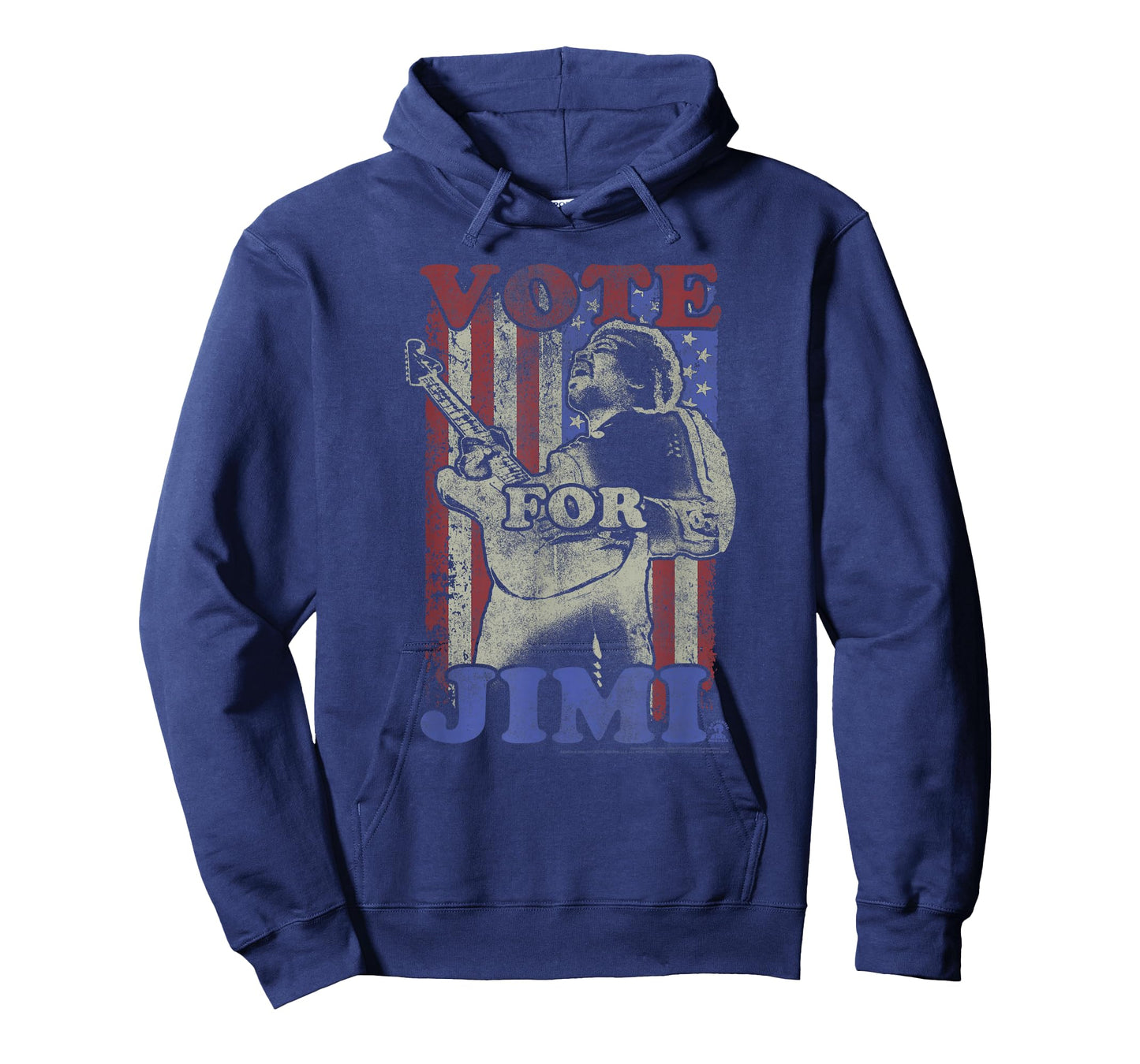 Jimi Hendrix Official Guitar Flag Vote for Jimi Tee T-Shirt