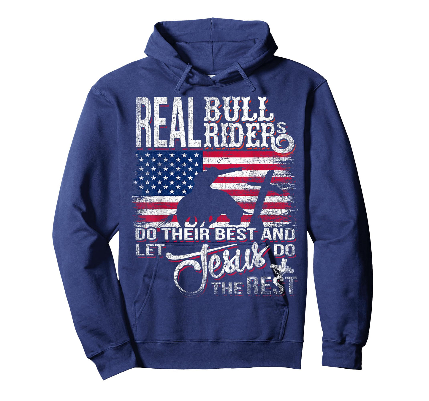 Christian Bull-Rider Bull Riding Jesus Western Sports T-Shirt