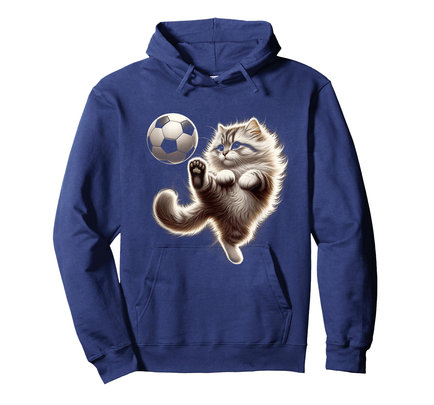 Funny Cat Soccer Ball Cat Playing Soccer Meme Sport T-Shirt