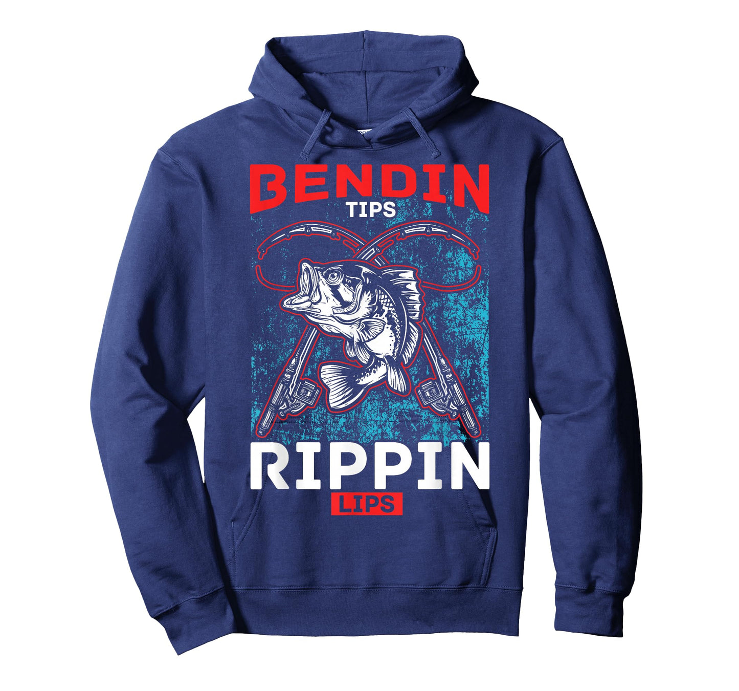Bending Tips Ripping Lips Fishing Humour Gift T-Shirt