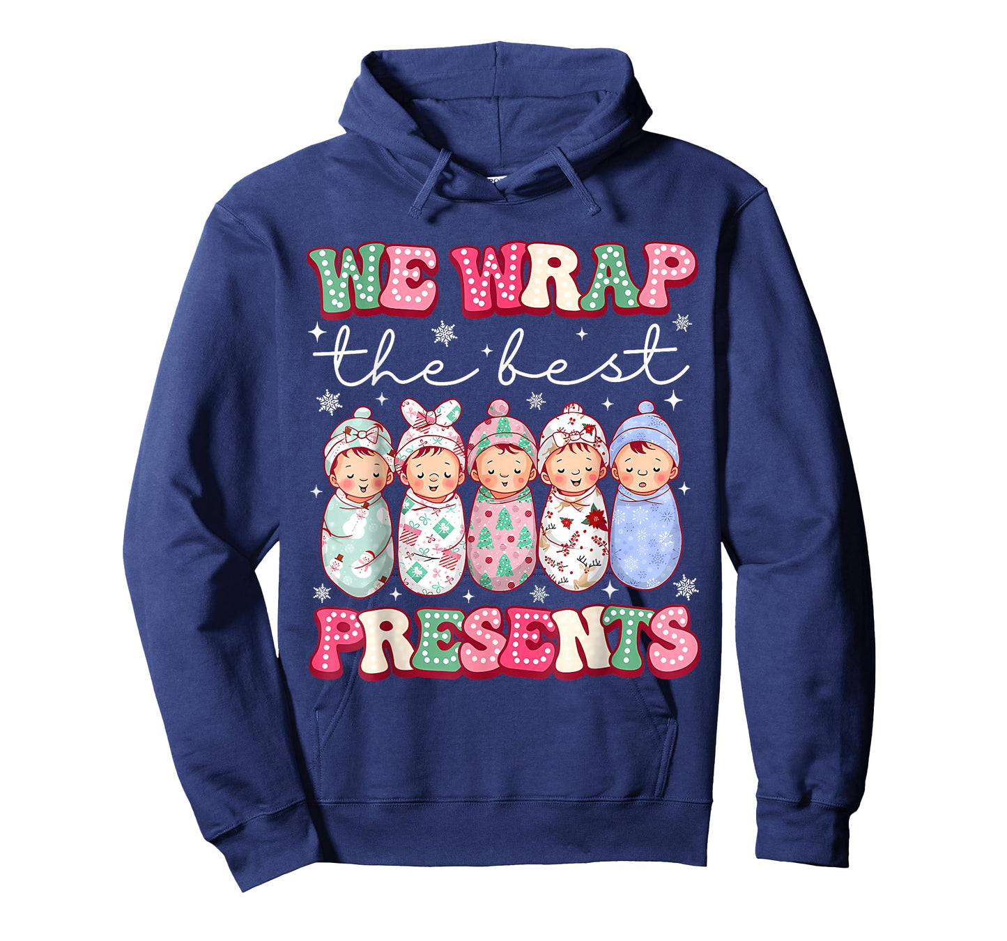 Cute We Wrap The Best Presents L&D NICU Nurse Christmas T-Shirt