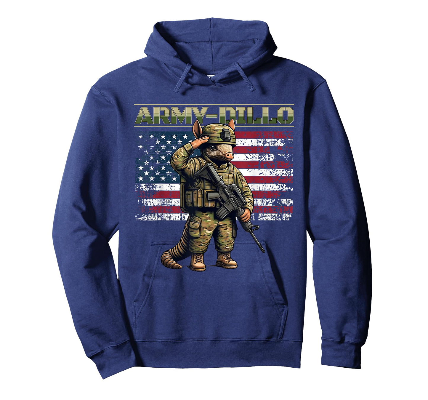 Army-Dillo, funny patriotic army armadillo T-Shirt for Women Men