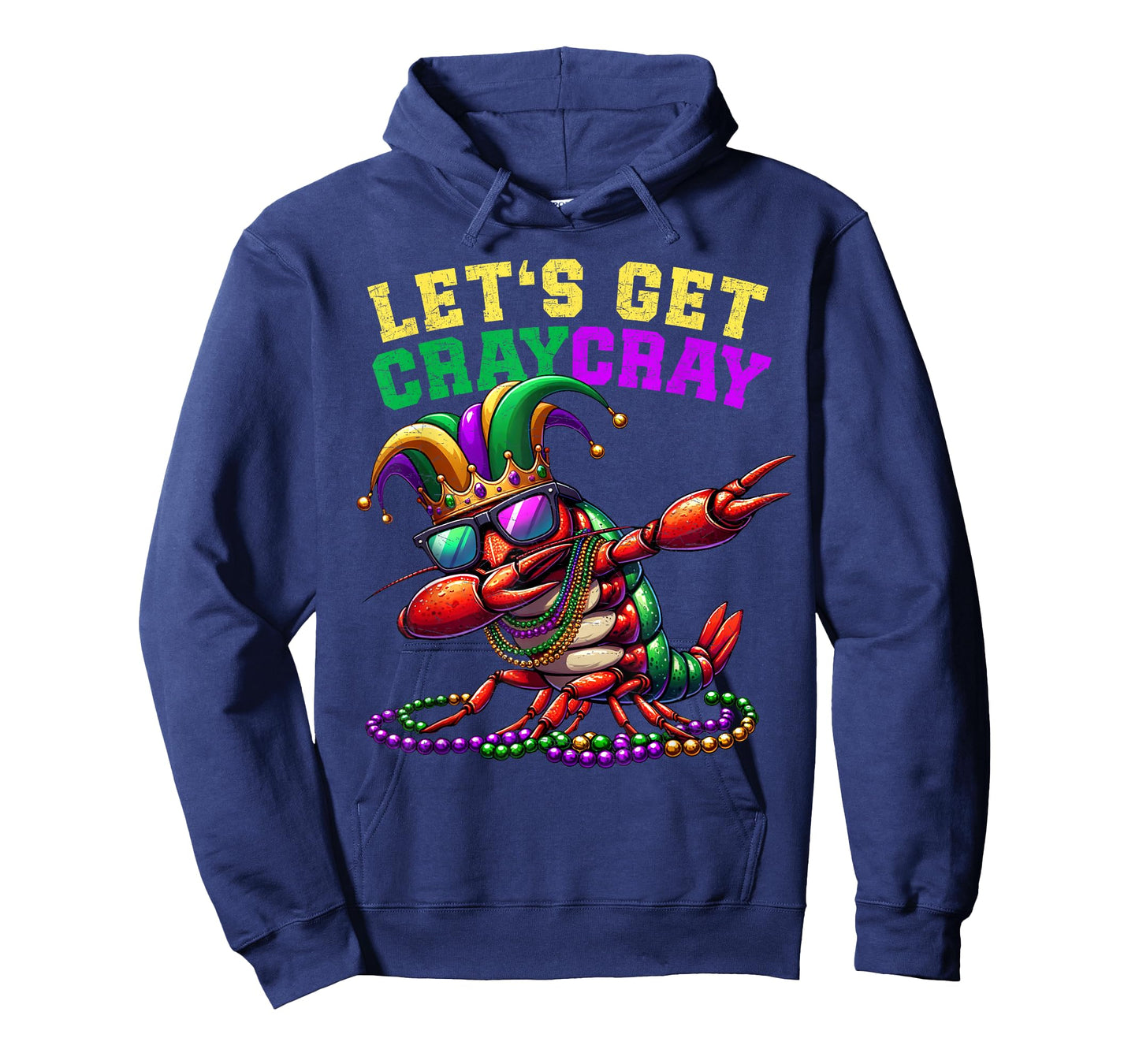 Dabbing Crawfish Costume Kids Toddler Boys Men Mardi Gras T-Shirt