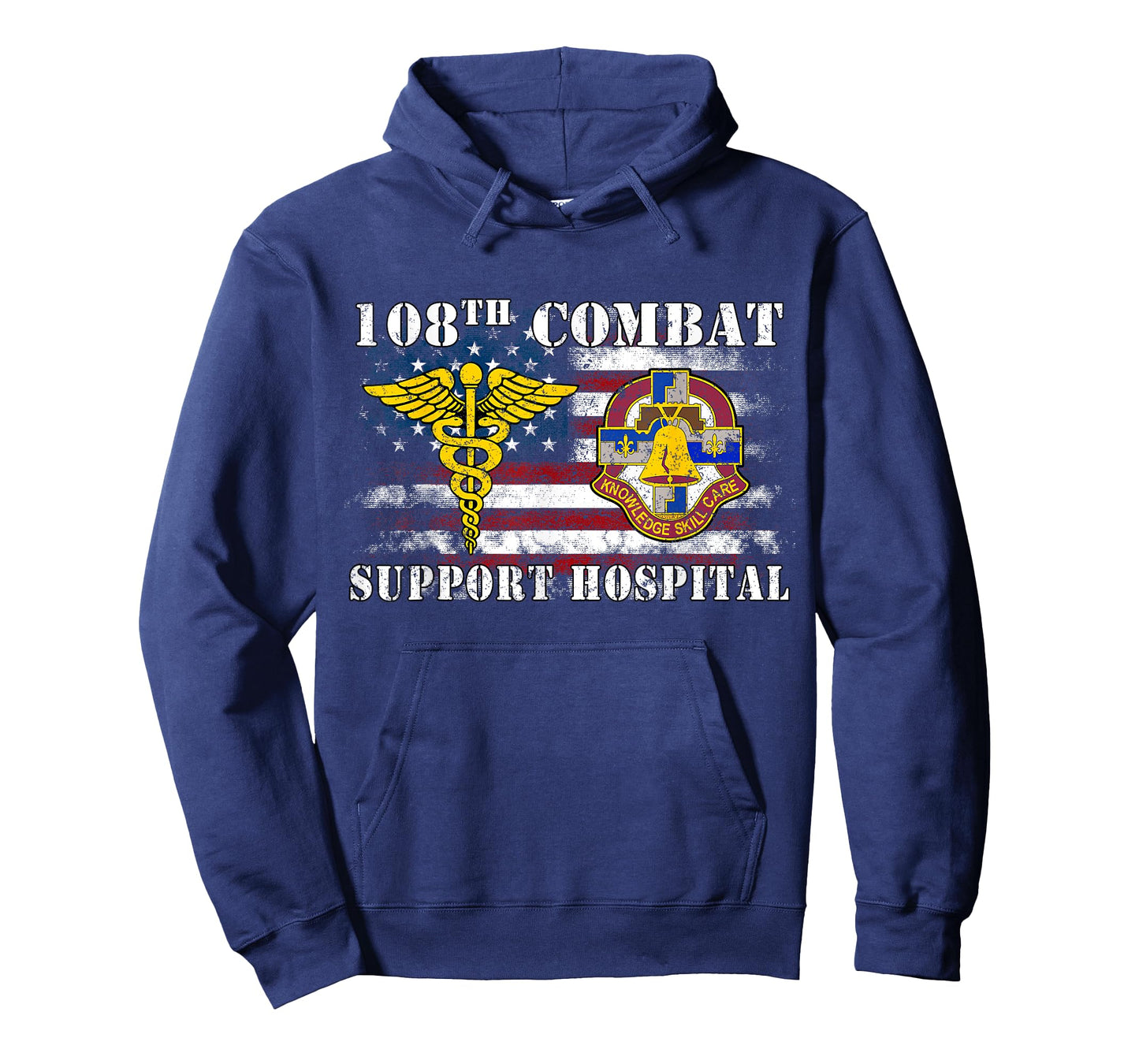 108th Combat Support Hospital Veterans Day Vintage Gifts T-Shirt