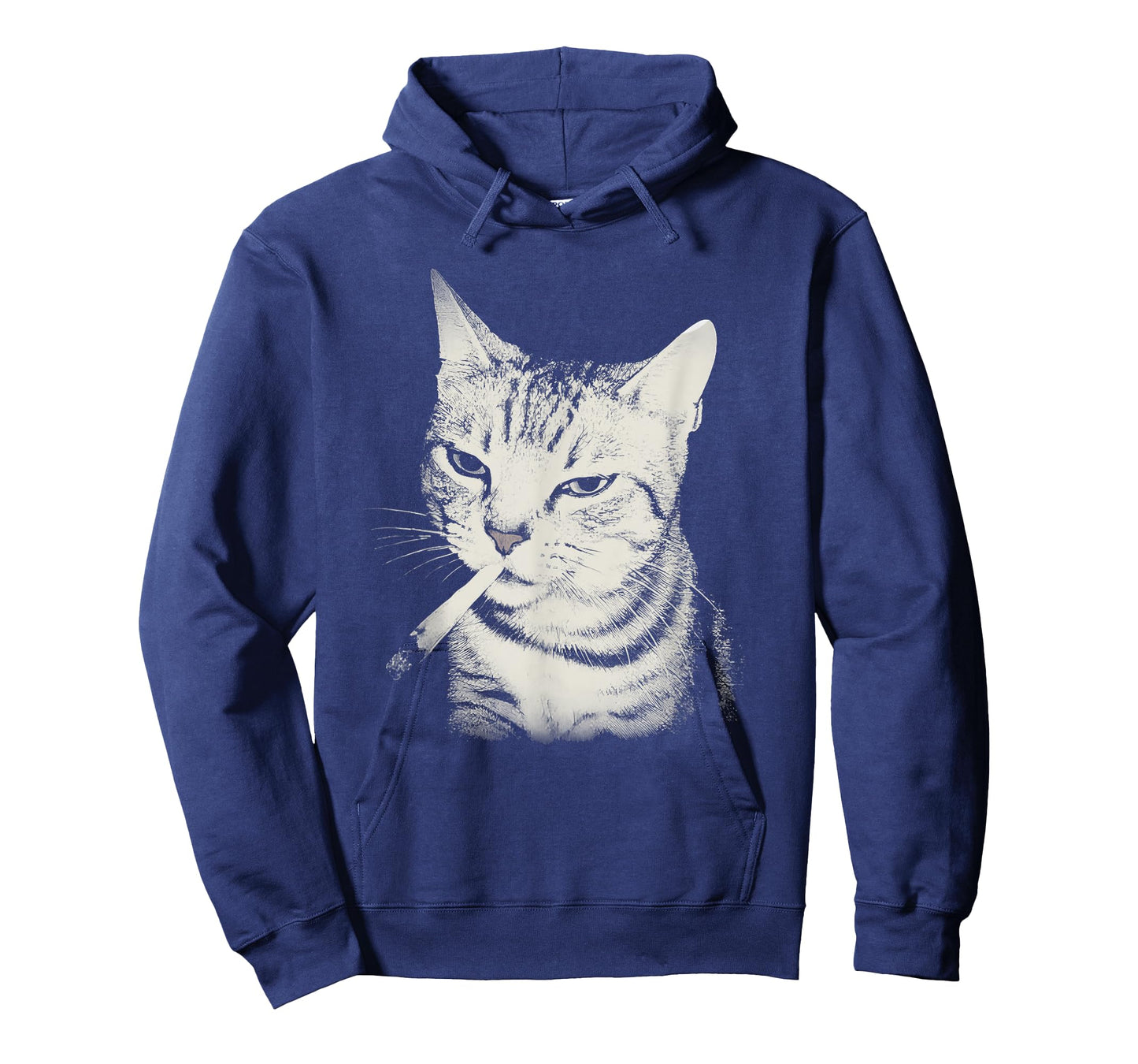 Smoking Cat Cigarette Kitten Funny Meme Stupid Brainrot T-Shirt