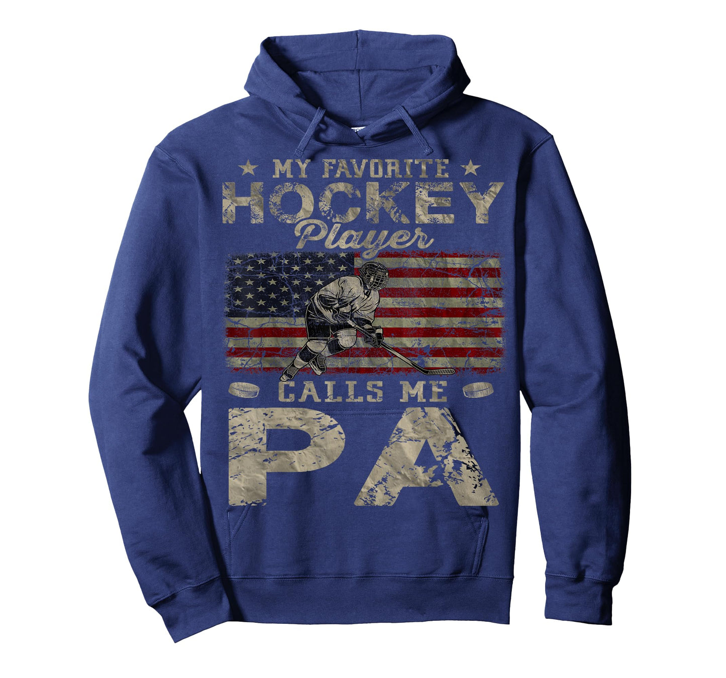 My Favorite Hockey Player Calls Me Pa Father's Day T-Shirt