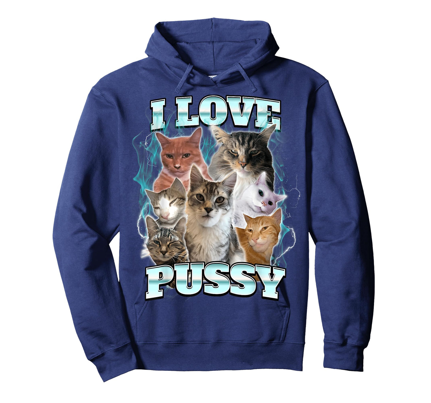 I Love Pussy Cat Men Women T-Shirt