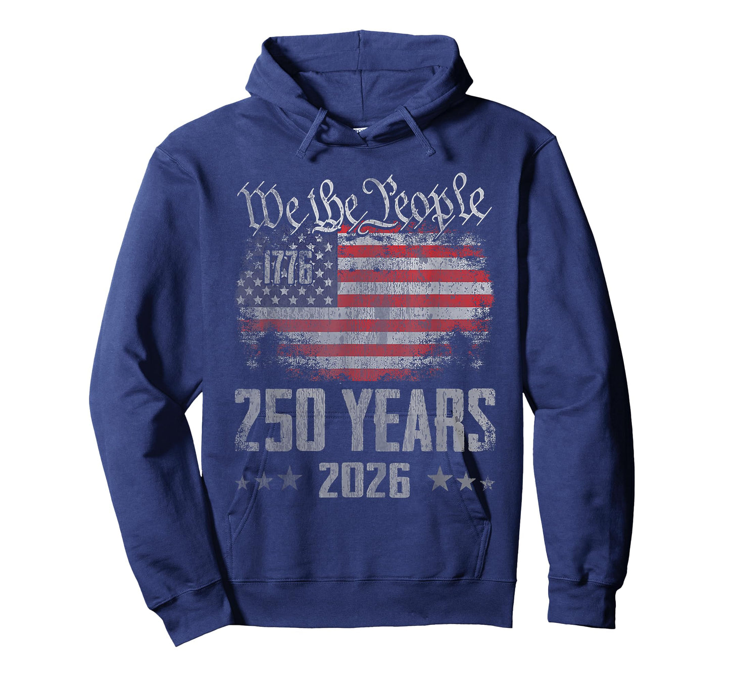 Vintage 250 Years 1776-2026 250th Birthday 4th July T-Shirt