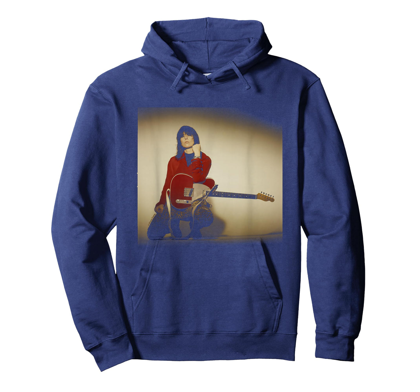 The Pretenders Chrissie Hynde Guitar Shoot by Simon Fowler T-Shirt