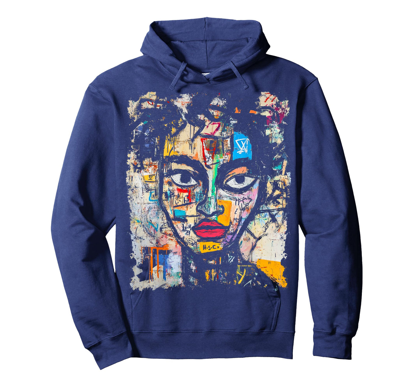 Pop Art Style Men's Women's 90s Abstract Graffiti T-Shirt