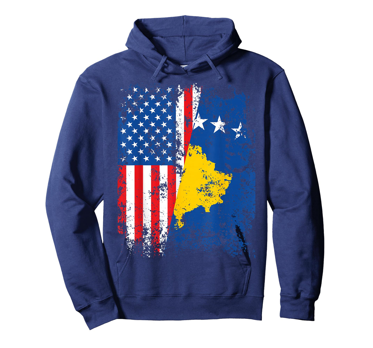 Kosovo American Flag USA Kosovar USA Flag T-Shirt