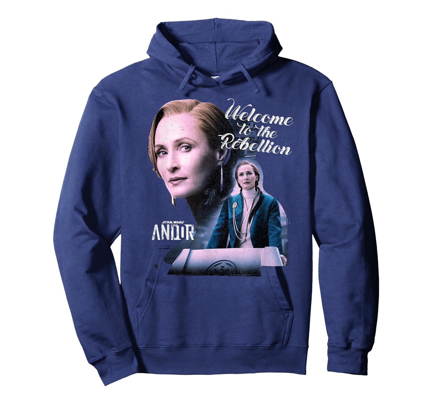 Star Wars Andor Mon Mothma Welcome To The Rebelion Distress T-Shirt