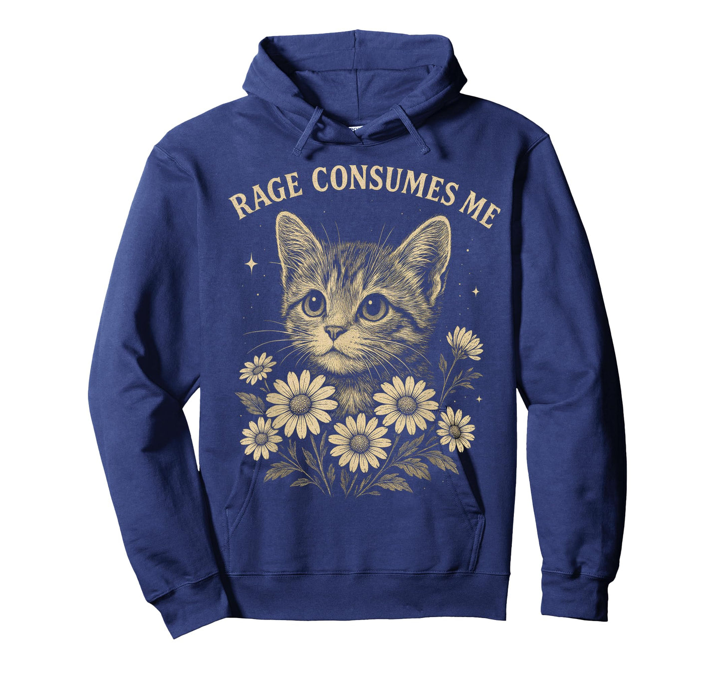 Rage Consumes Me Funny Cat Meme T-Shirt