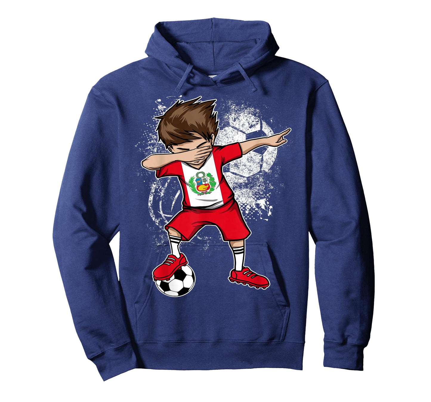 Dabbing Boy Peru Soccer Shirt Jersey Peruvian Football Tee T-Shirt