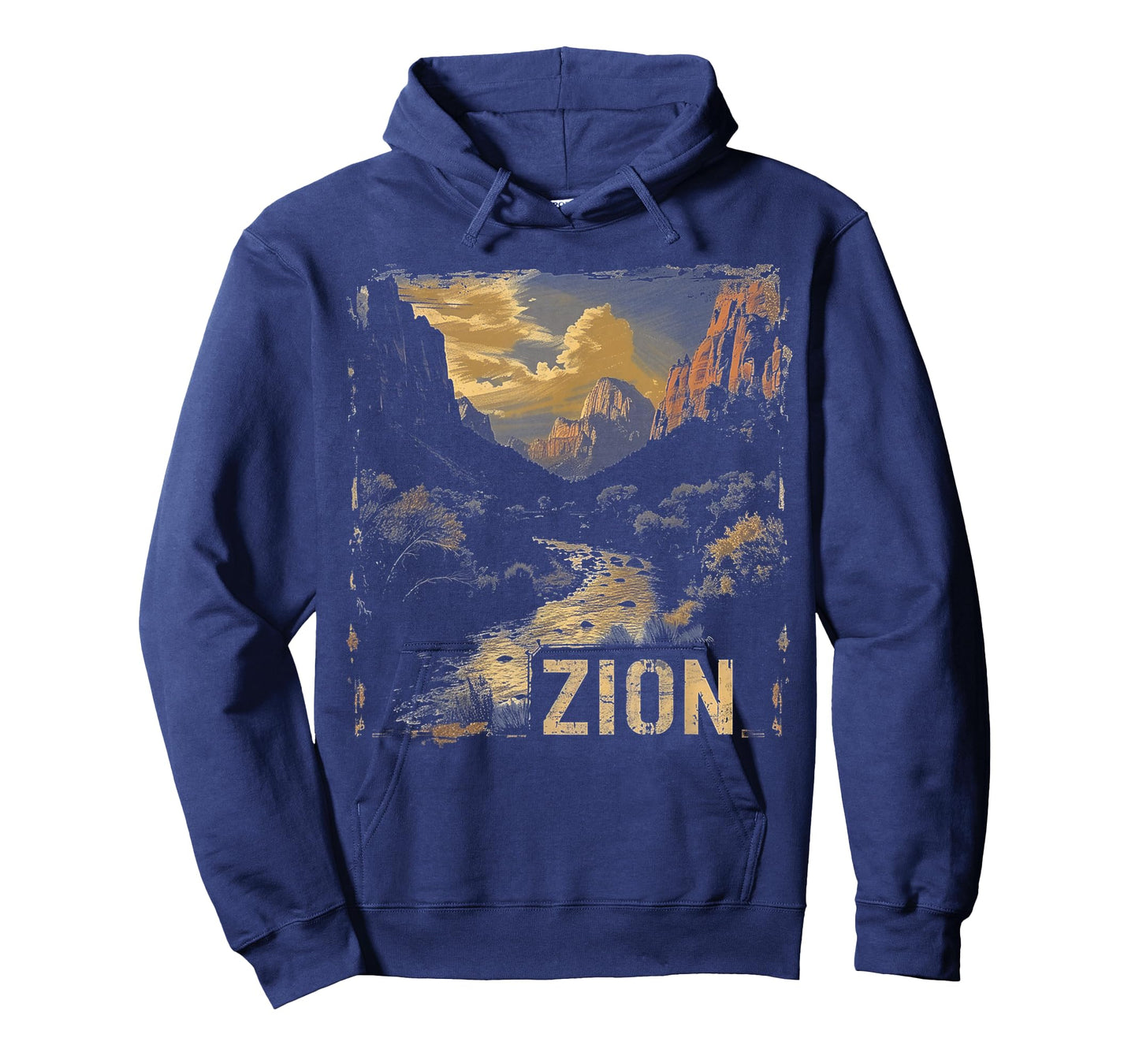 Zion - US National Park Vintage Men Women Kids Retro T-Shirt