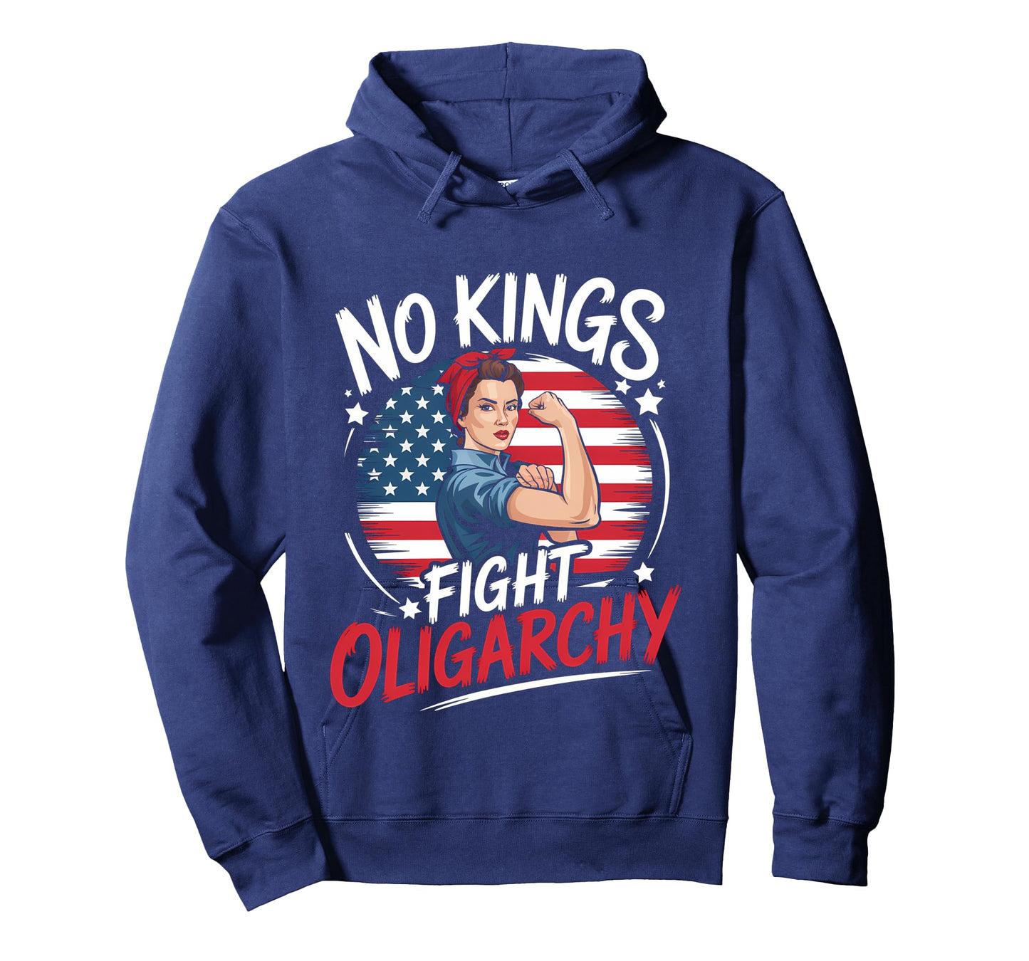 No Kings T Shirt Fight Oligarchy No Kings In America Women Long Sleeve T-Shirt