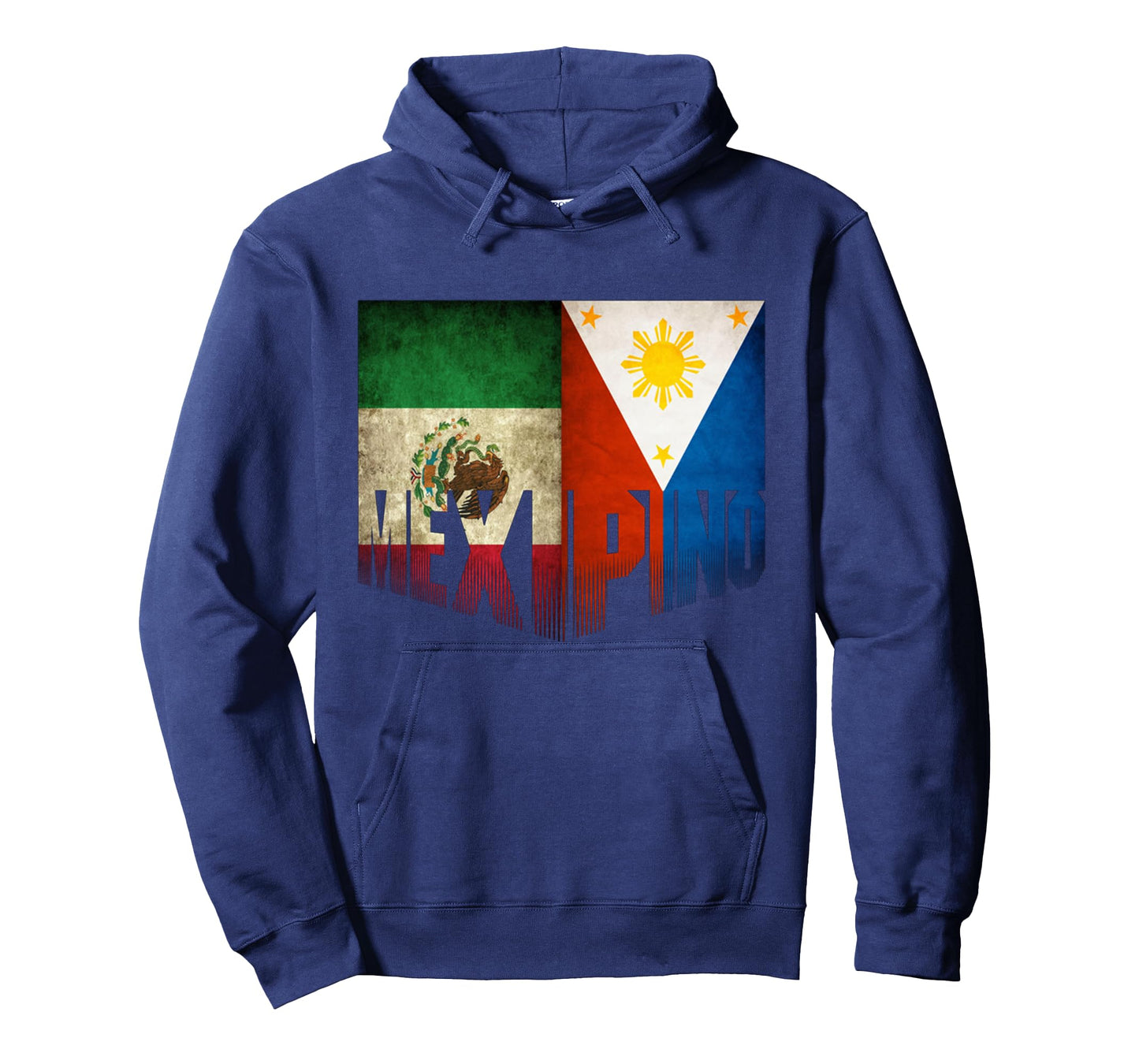 Mexipino Mexican Filipino American Heritage Long Sleeve T-Shirt