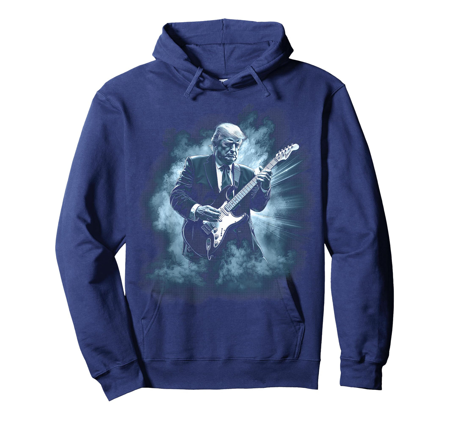 Donald Trump Playing Electric Rock Guitar T-Shirt