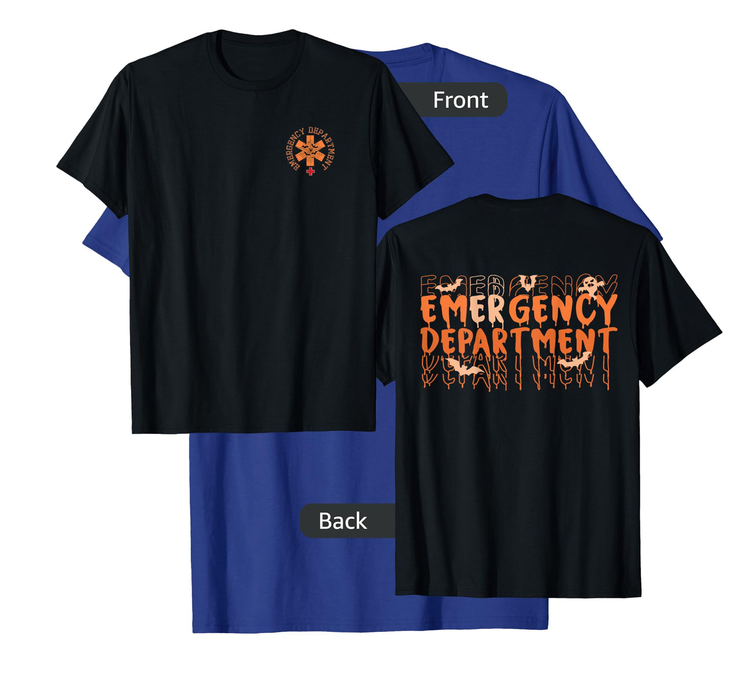 Emergency Department Halloween Emergency Nurse Halloween T-Shirt