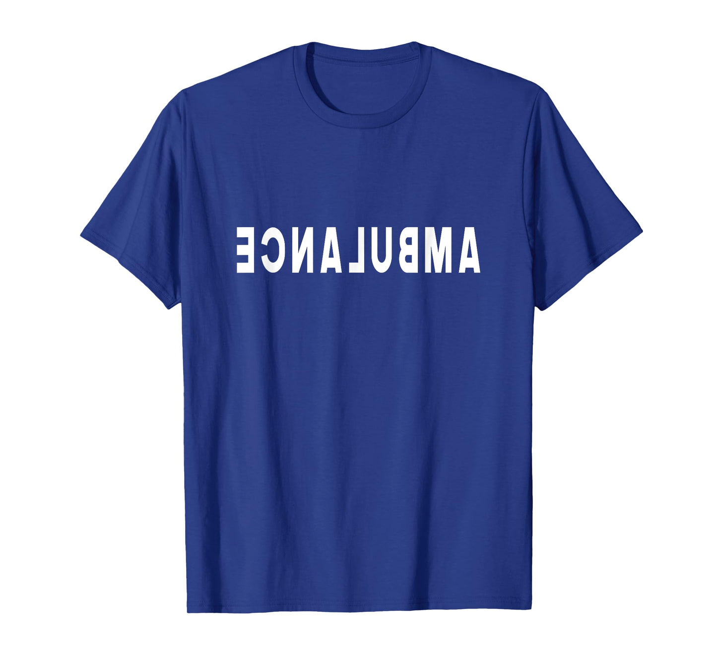 Ambulance Driver Backwards Design T-Shirt, EMT EMS Paramedic T-Shirt