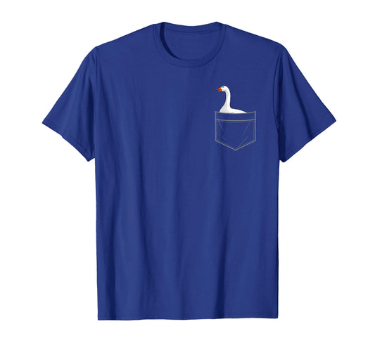 Cool Goose For Men Women Toddler Pocket Canadian Geese Lover T-Shirt