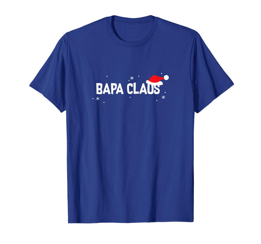 Bapa Claus Christmas Shirt, Funny Cute Holiday Gift T-Shirt