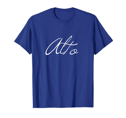 Alto Singer Opera or Choir Musician T-Shirt