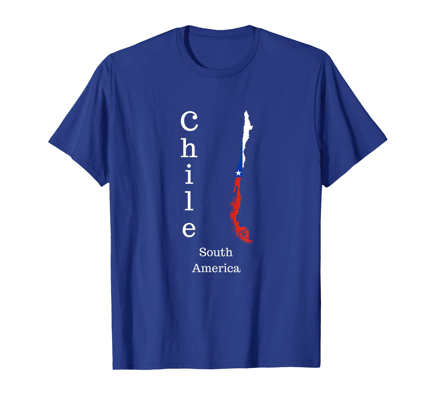 Map of Chile South America t-shirt T-Shirt