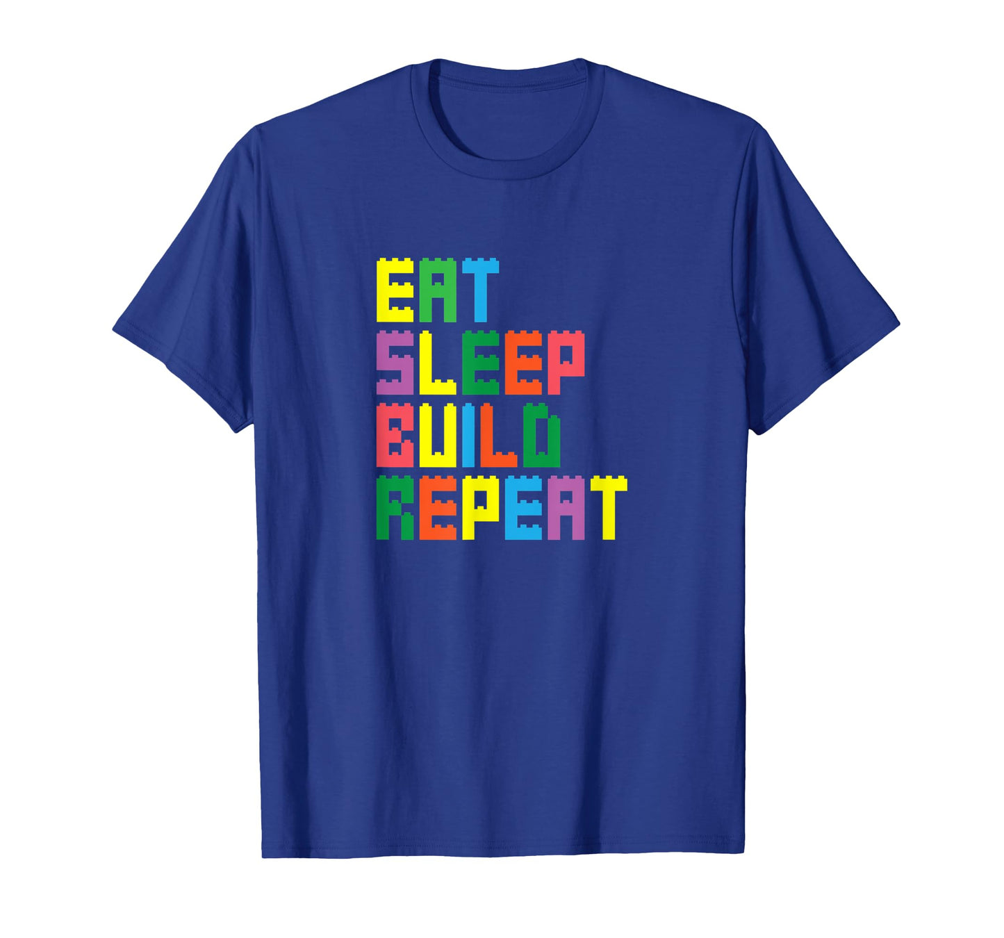 Brick Builder Funny Blocks Building Master Builder Toys Kids T-Shirt