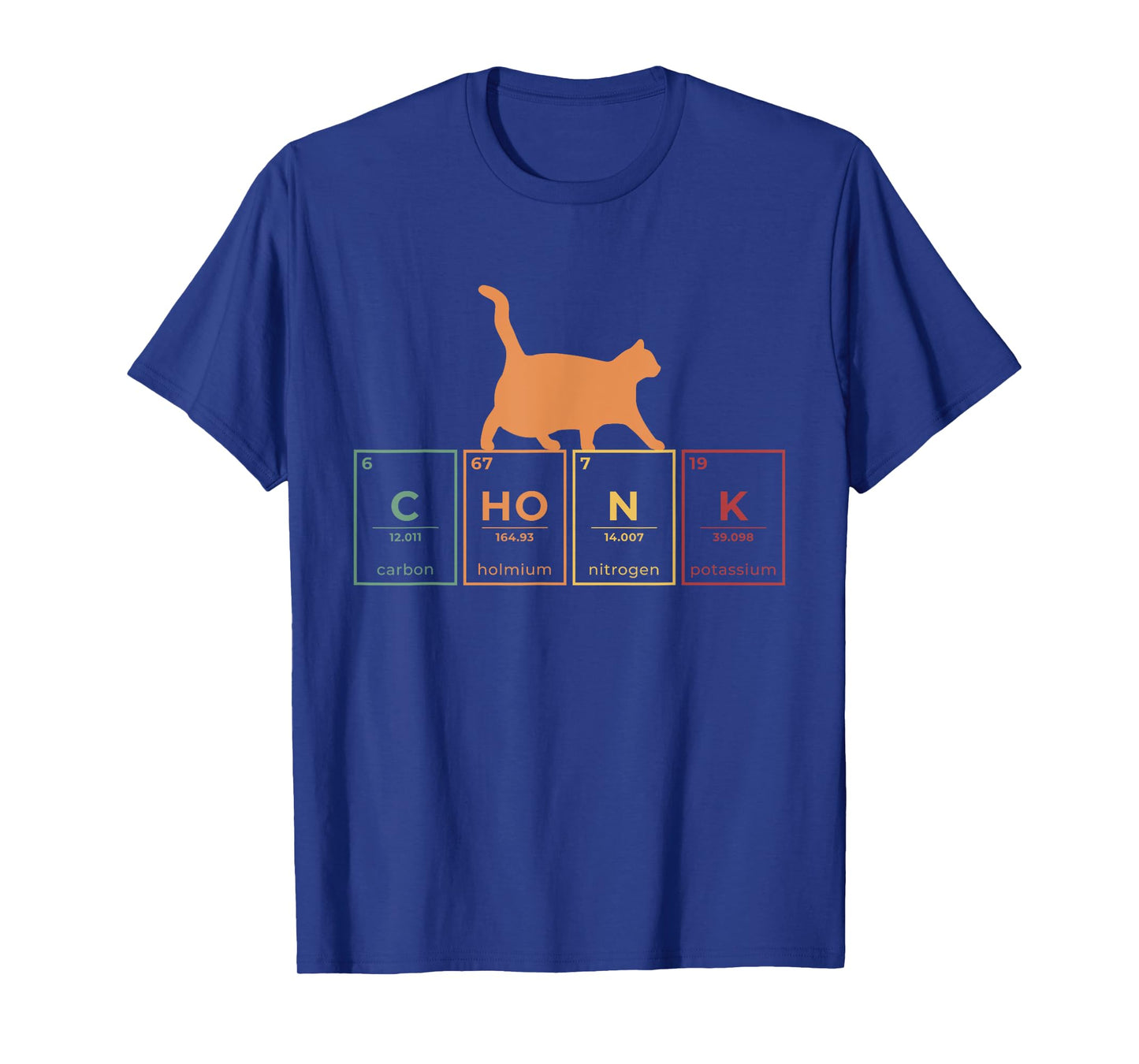 Fat Cat Chonk Scale Chonky Meme Cat Gift T-Shirt for Men Women