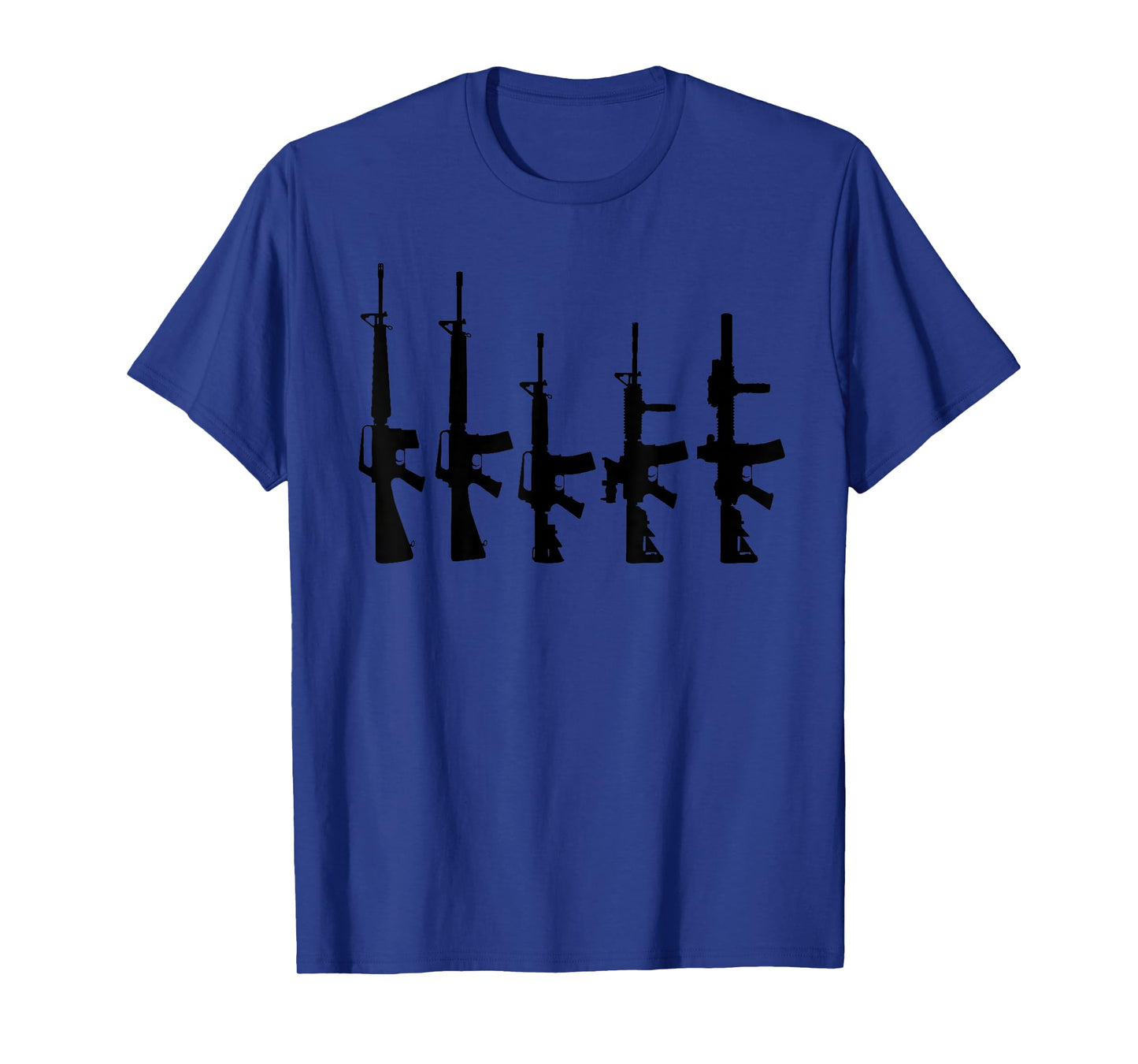 AR-15, M16, M4, CQBR Evolution Silhouette T-Shirt T-Shirt