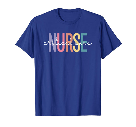 Critical Care Nurse CC Nurse RN Intensive Care ICU Nursing T-Shirt