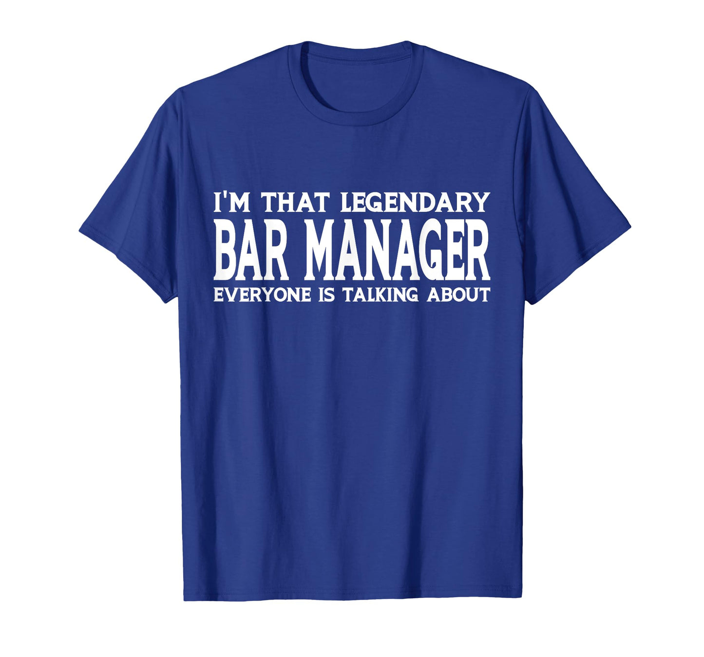 Bar Manager Job Title Employee Funny Worker Bar Manager T-Shirt