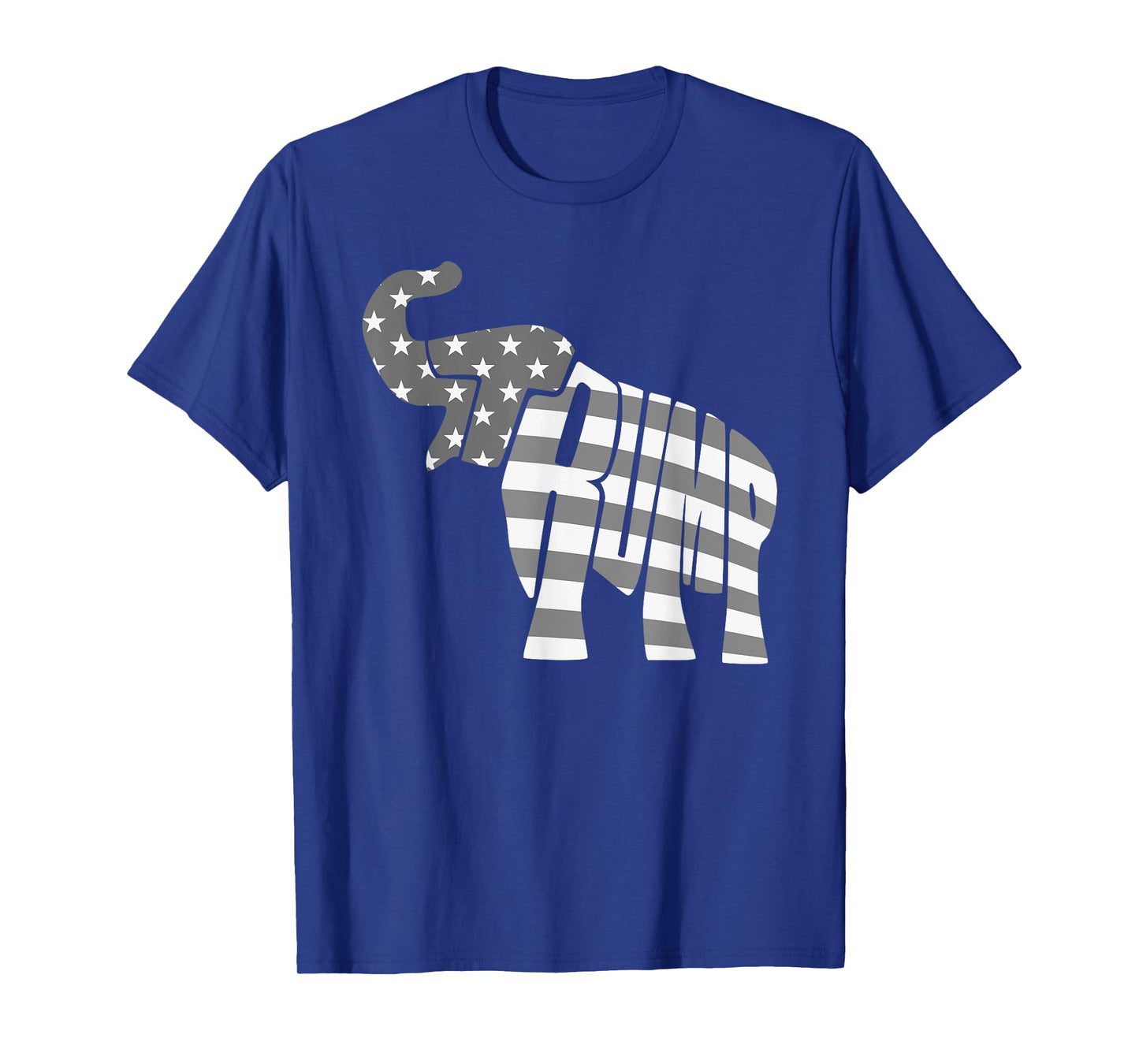 Cute Trump Gift | Proud American Flag Elephant For Men Women T-Shirt