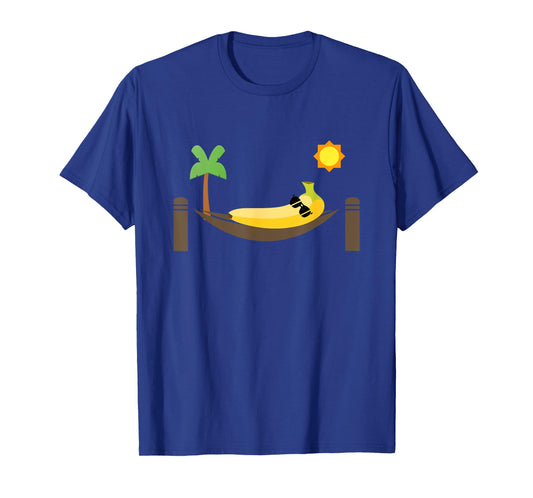 Banana in a Hammock Punny Fruit T-Shirt