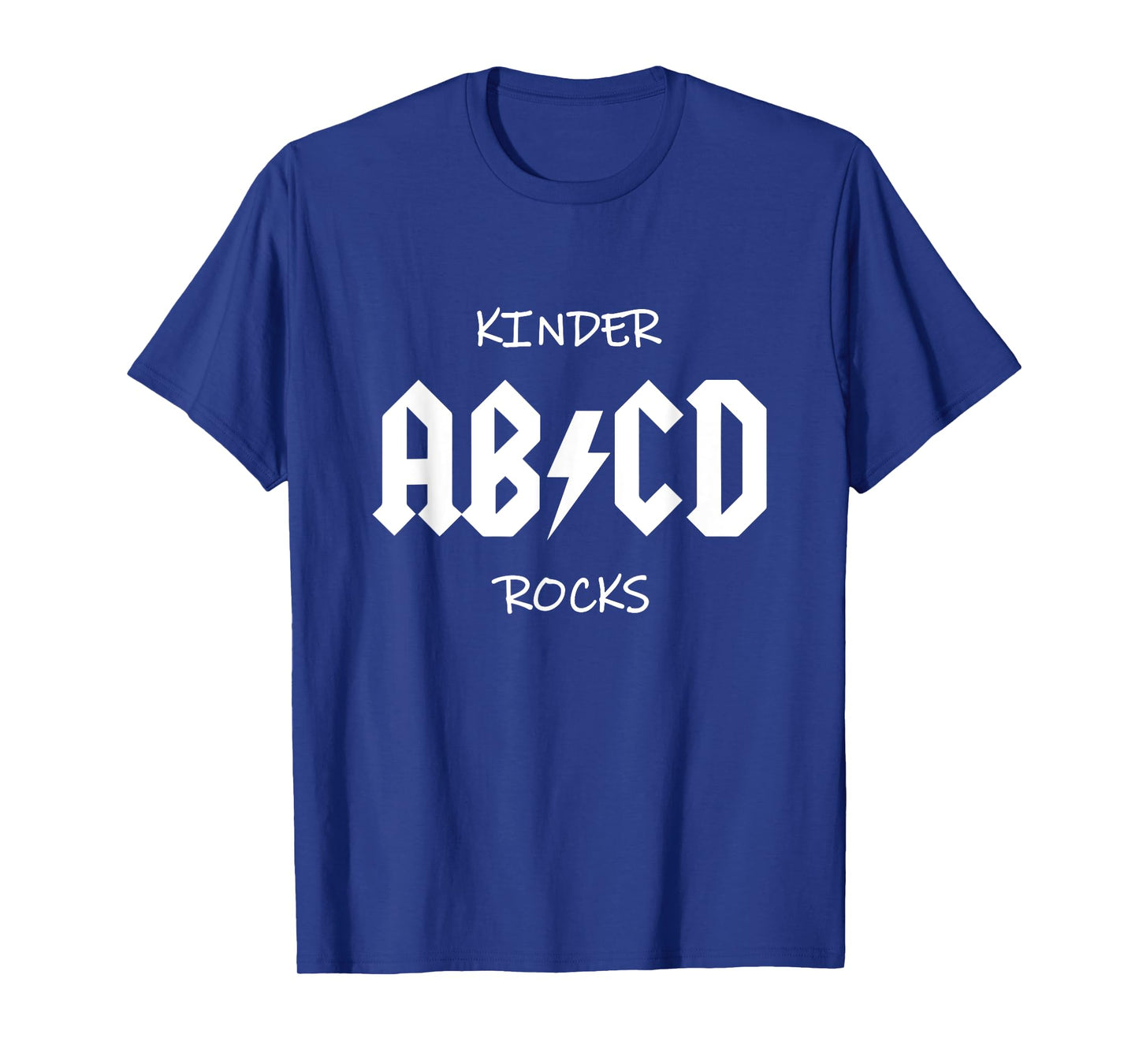 ABCD Children's Rocks T-Shirt Funny Teacher Gift T-Shirt for Men Women Kids