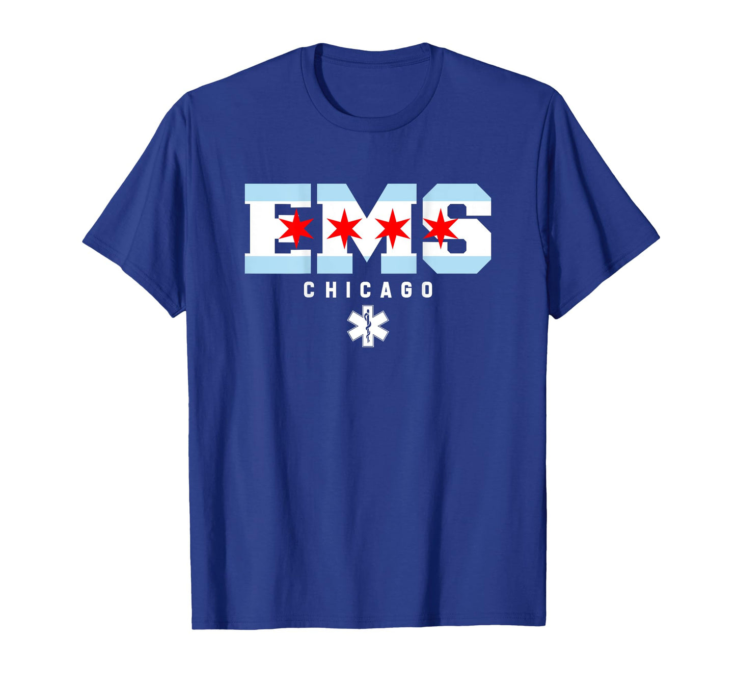 Chicago Illinois EMS Emergency Medical Services EMT Duty T-Shirt