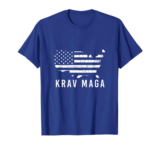USA Flag Krav Maga T-Shirt for Women Kids Men